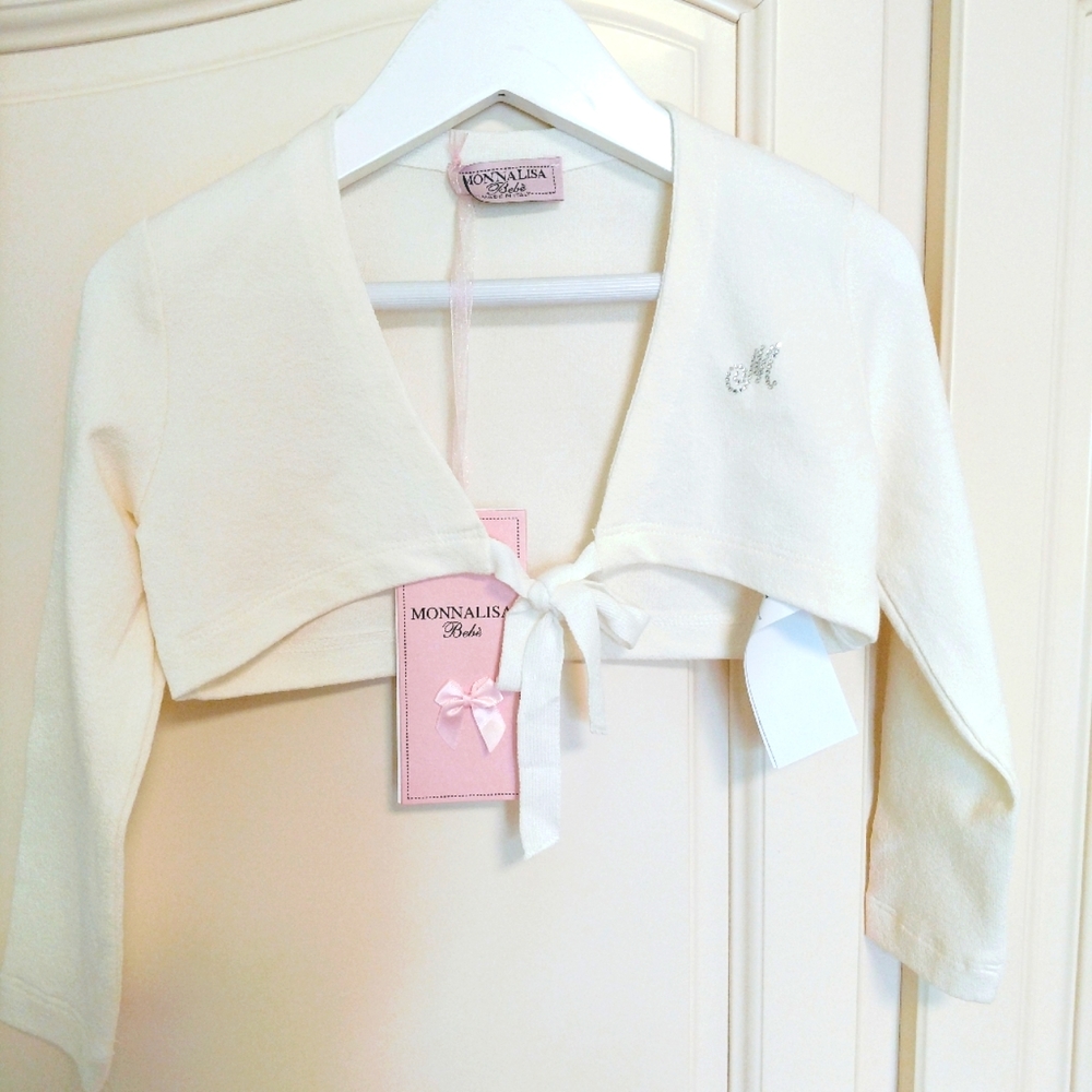 Girls snug cardigan by Monnalisa,NEW with tag